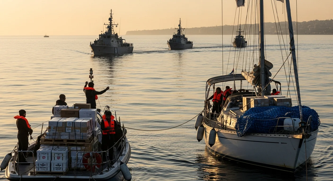 Imagen de la publicación: Israel detiene flotilla Global Sumud: arrestos, controversia por manejo de ayuda y qué sigue