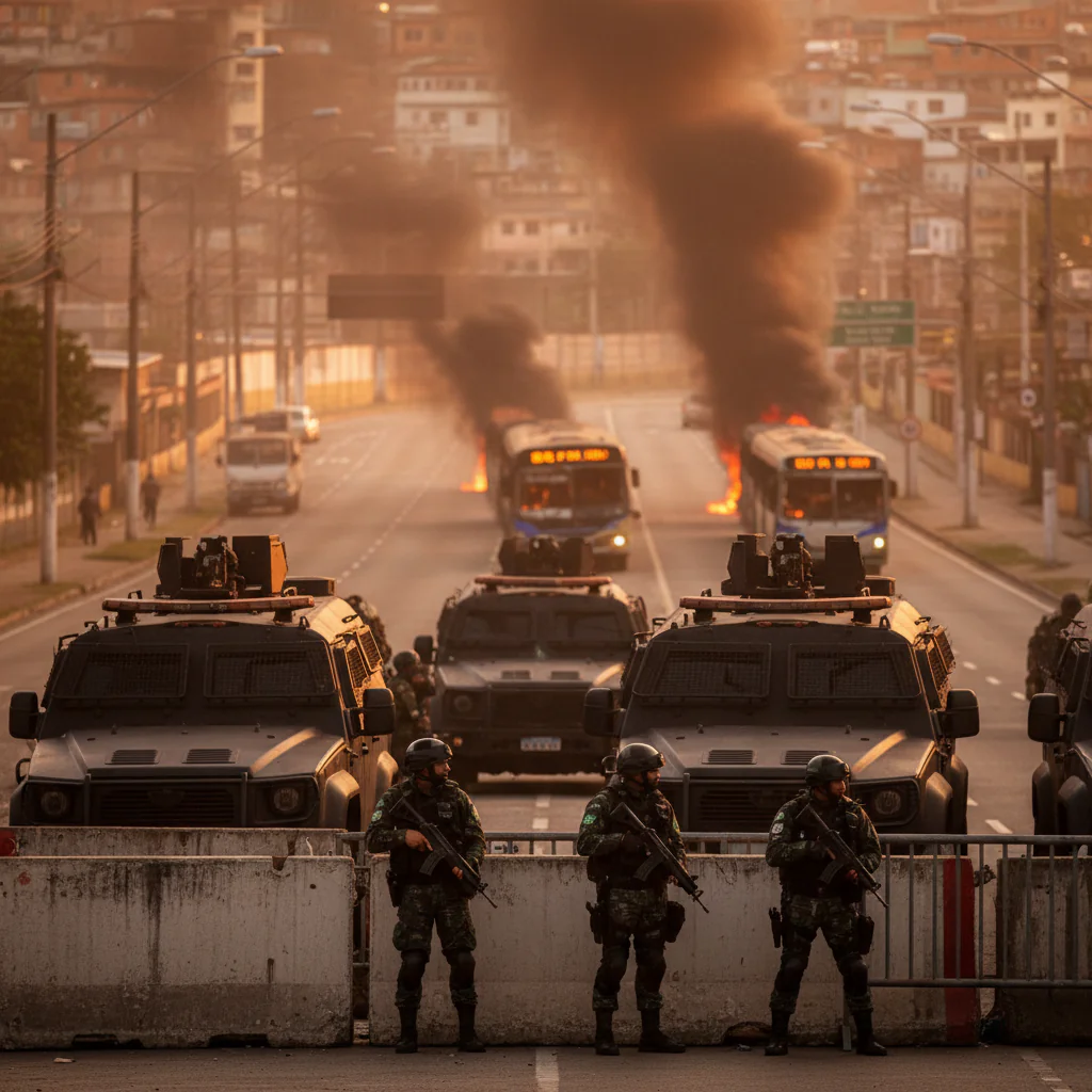 Imagen de la publicación: Río de Janeiro vive su día más letal: megaoperación contra el Comando Vermelho desata una “guerra” urbana