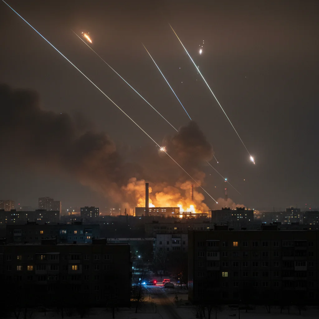 Imagen de la publicación: Rusia lanza el mayor ataque de drones y misiles de la guerra contra Ucrania