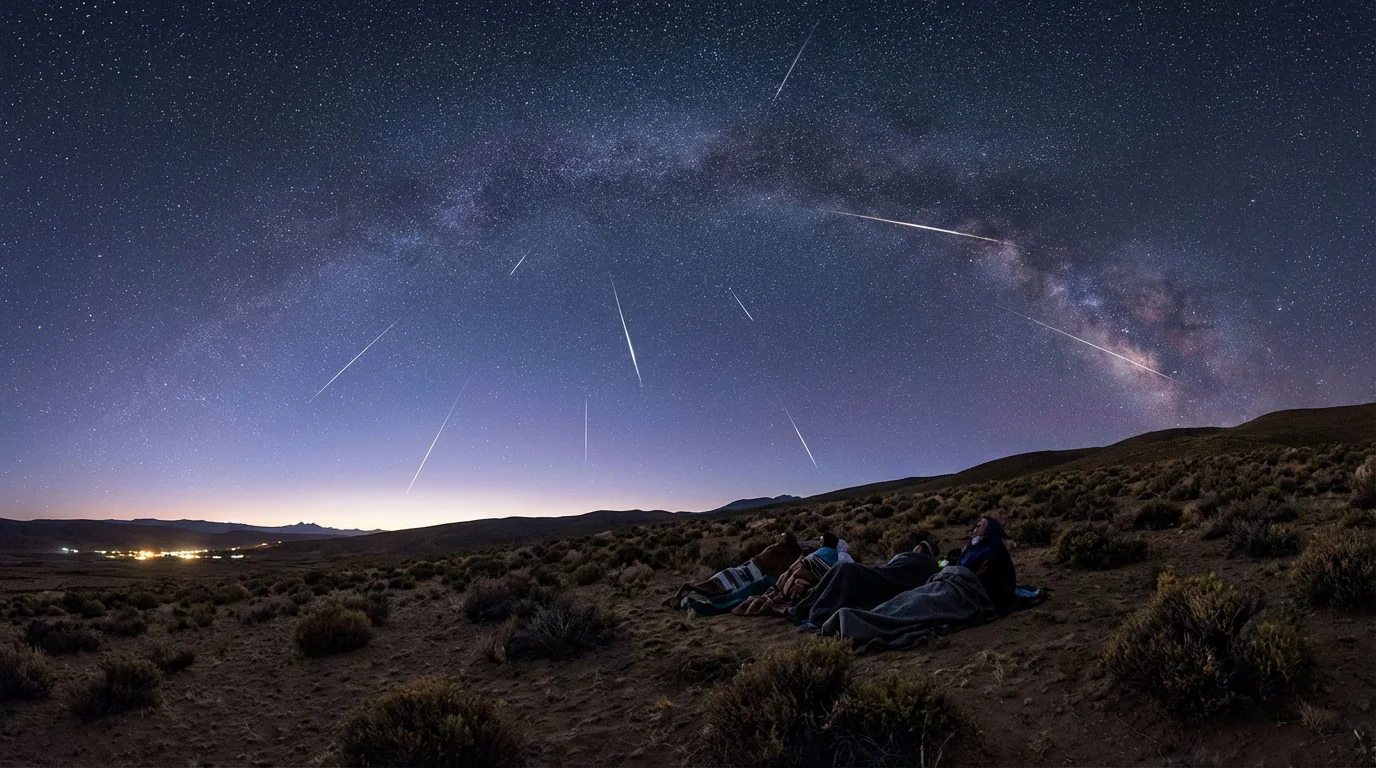 Imagen de la publicación: Gemínidas 2025: guía para ver la lluvia de meteoros del año en América