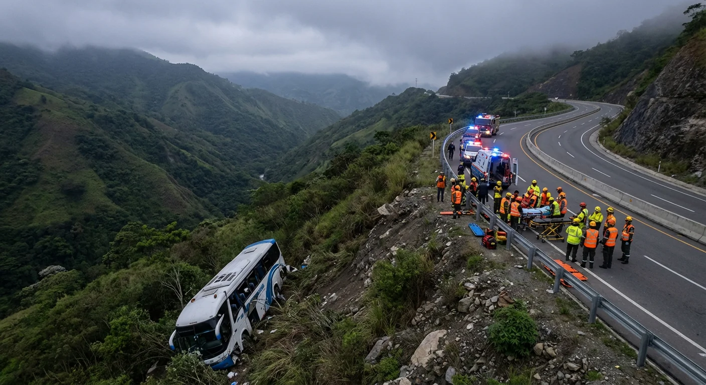 Imagen de la publicación: Tragedia en la vía Medellín–Costa Caribe: excursión de bachilleres termina en abismo