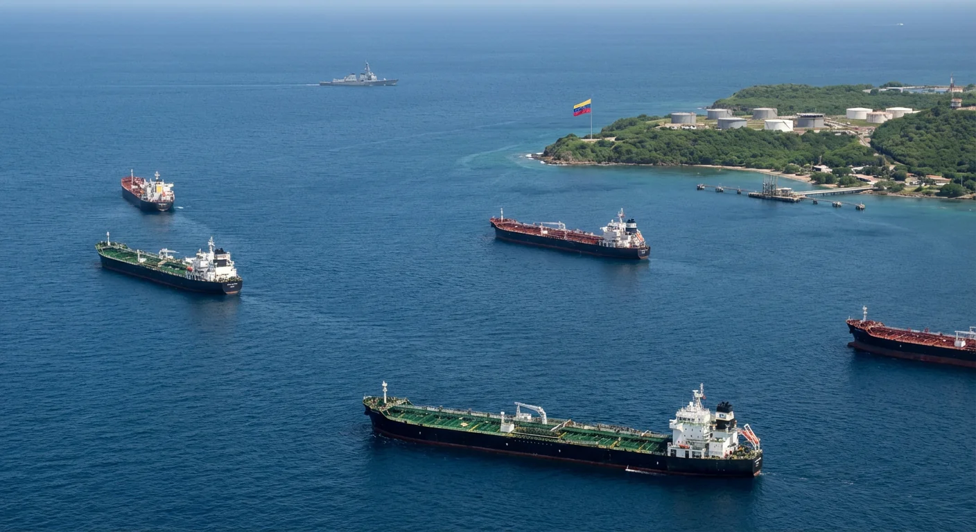 Imagen de la publicación: Bloqueo total de petroleros sancionados a Venezuela: el nuevo choque de Trump que sacude al petróleo