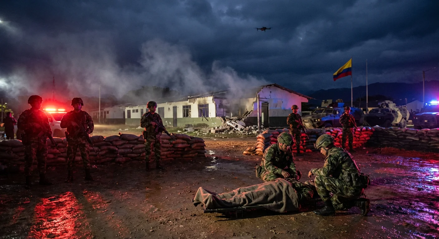 Imagen de la publicación: Ataque con drones del ELN en Aguachica destapa el vacío antidrones del Ejército