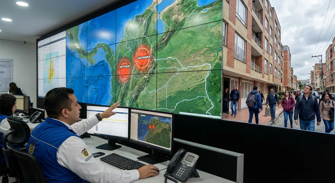 Imagen de la publicación: Seguidilla de temblores sacude a Colombia: diez sismos en un solo día reavivan la alerta