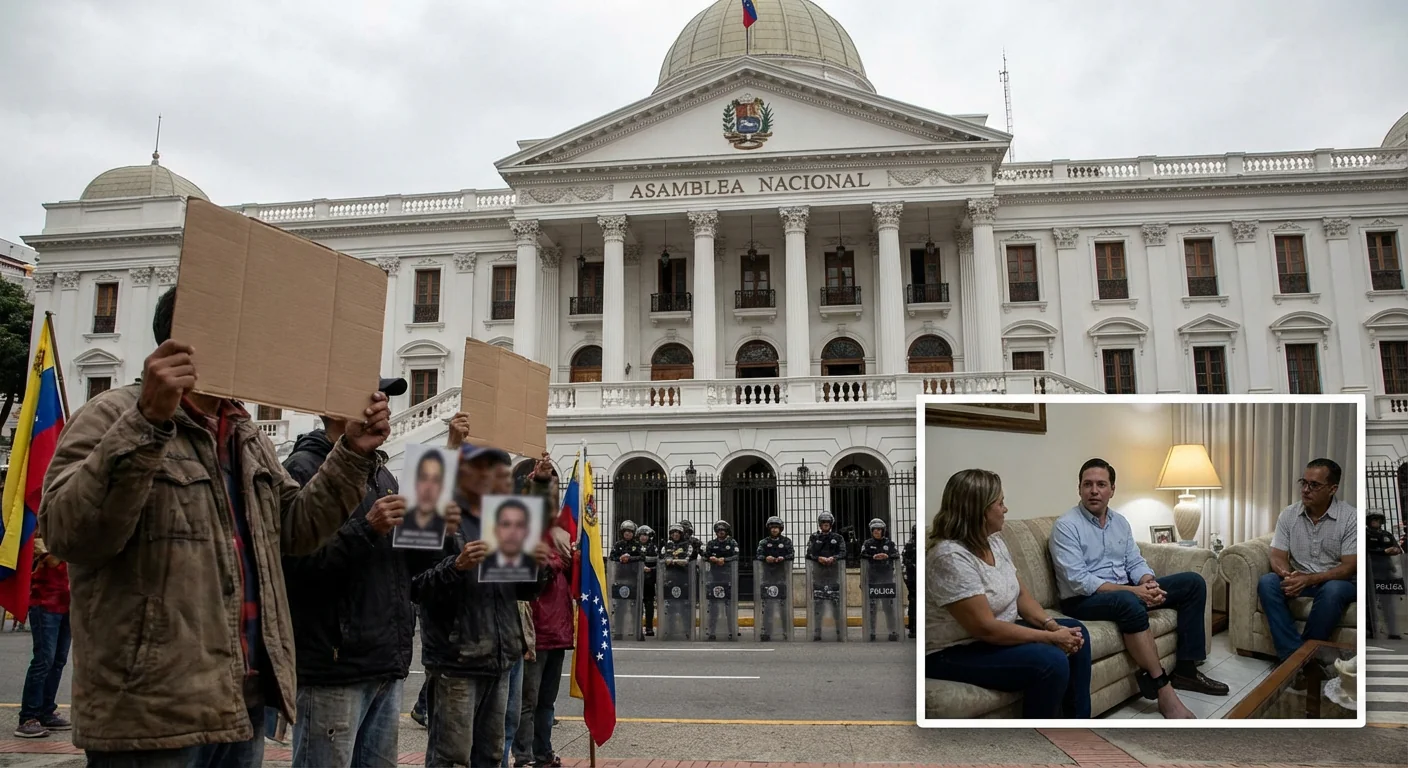 Imagen de la publicación: Venezuela frena la amnistía en el Parlamento mientras el caso Guanipa expone una “puerta giratoria”