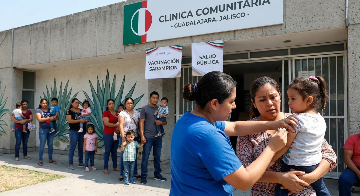 Imagen de la publicación: México enfrenta su peor brote de sarampión en décadas: casi 9,500 casos y 29 muertes