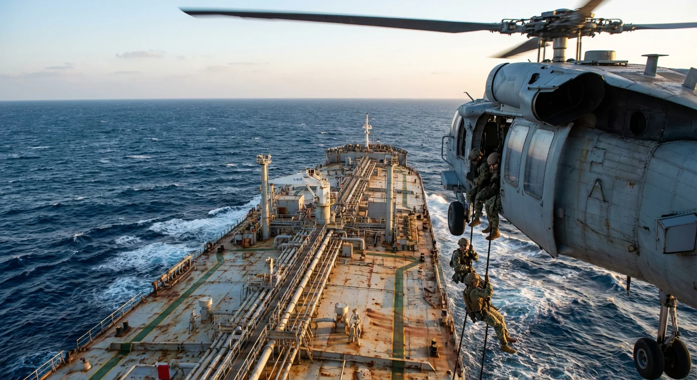 Imagen de la publicación: EE. UU. intercepta el petrolero Veronica III y lleva la guerra a la ‘flota fantasma’ de Irán y Venezuela