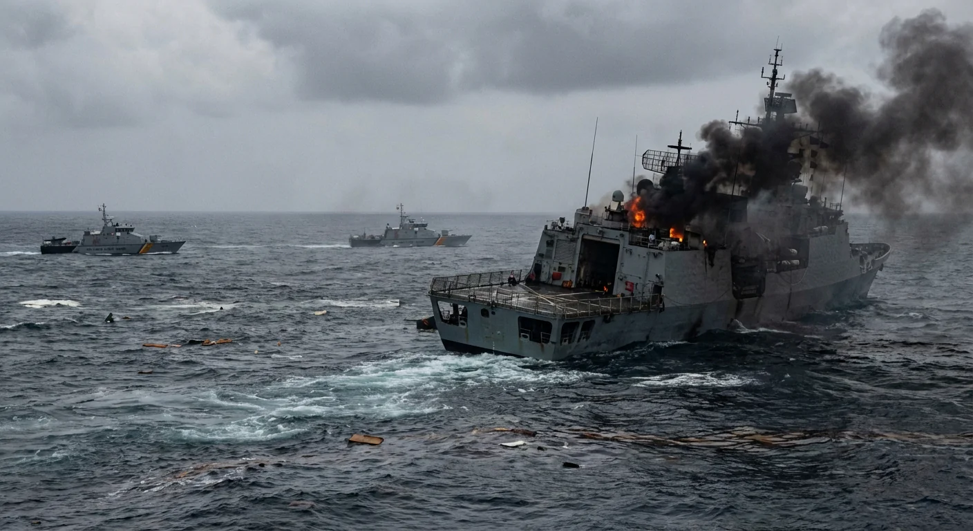 Imagen de la publicación: Hundimiento de la IRIS Dena: primer ataque con torpedo de EE. UU. desde 1945