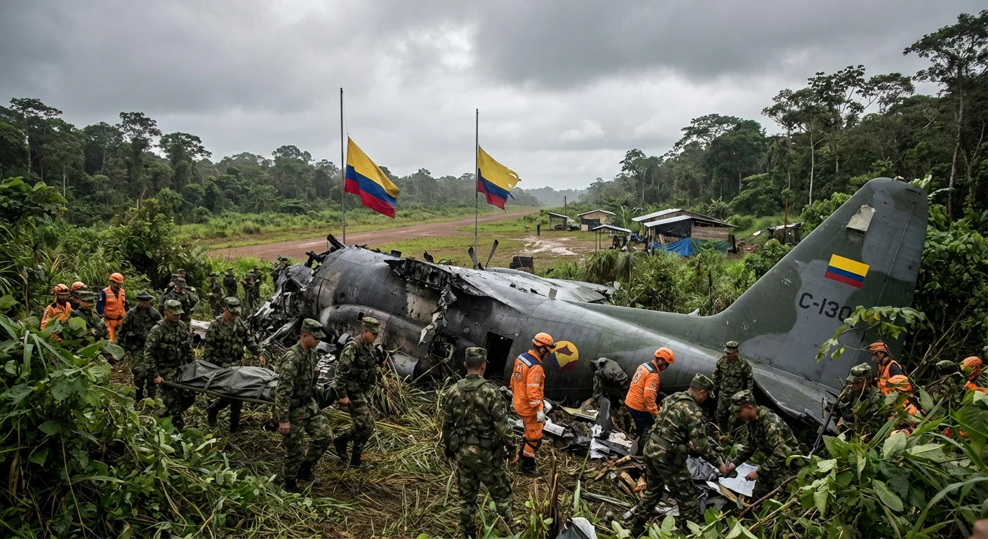 Imagen de la publicación: Tragedia del Hércules en Putumayo destapa la crisis de la flota militar colombiana