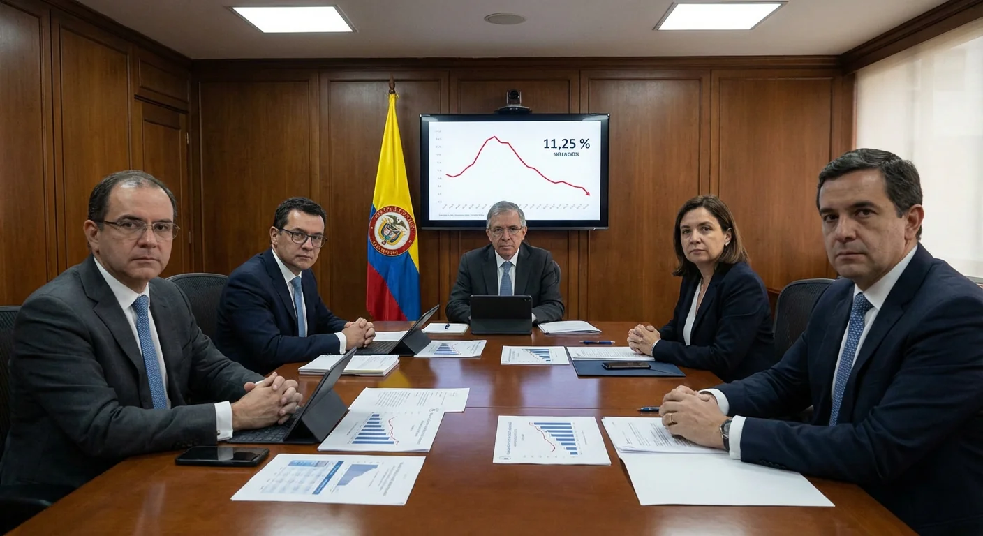 Imagen de la publicación: Banco de la República sube la tasa al 11,25 %: qué cambia para los bolsillos colombianos