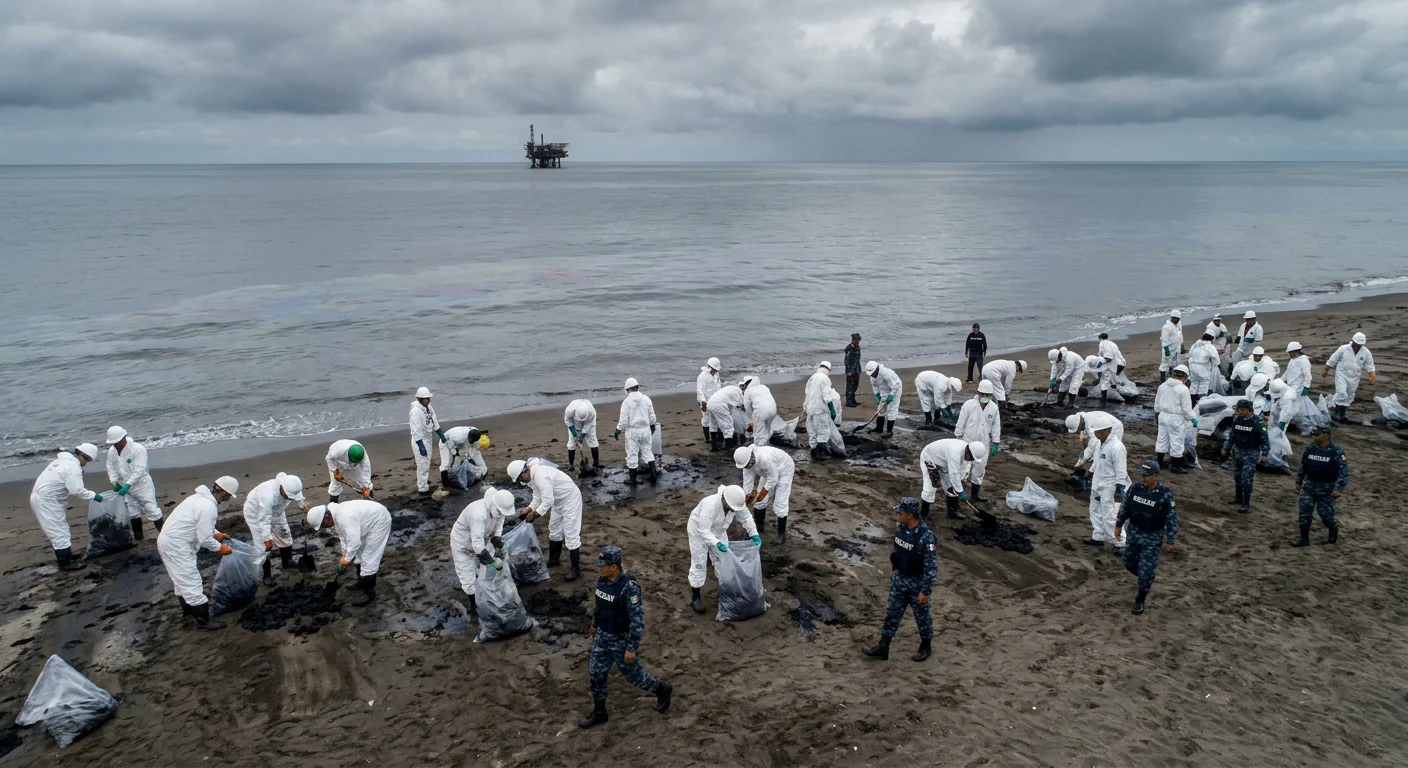 Imagen de la publicación: Derrame oculto en el Golfo de México: Pemex admite fuga y crece la exigencia de verdad