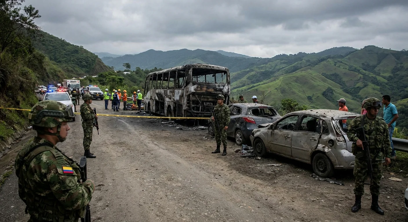 Imagen de la publicación: Carro bomba en la Panamericana: Cajibío expone la fragilidad de la “paz total” en el Cauca