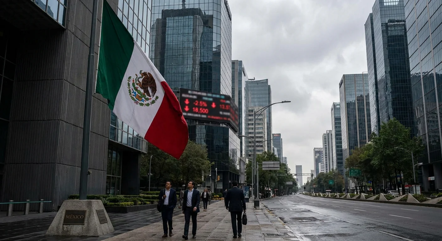 Imagen de la publicación: México entra en zona de riesgo: contracción del PIB y temor a estanflación bajo Sheinbaum