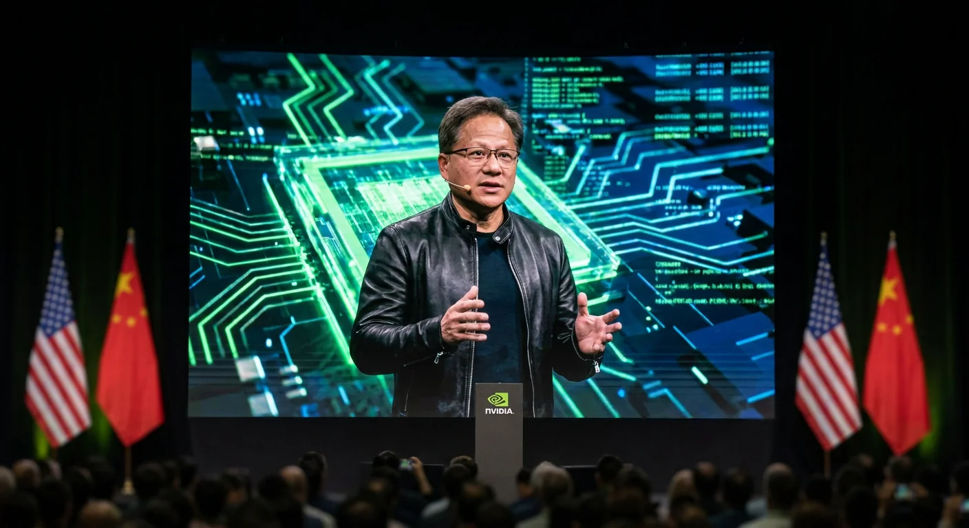 Imagen de la publicación: Jensen Huang traza una línea roja: por qué China no tendrá los chips más potentes de Nvidia