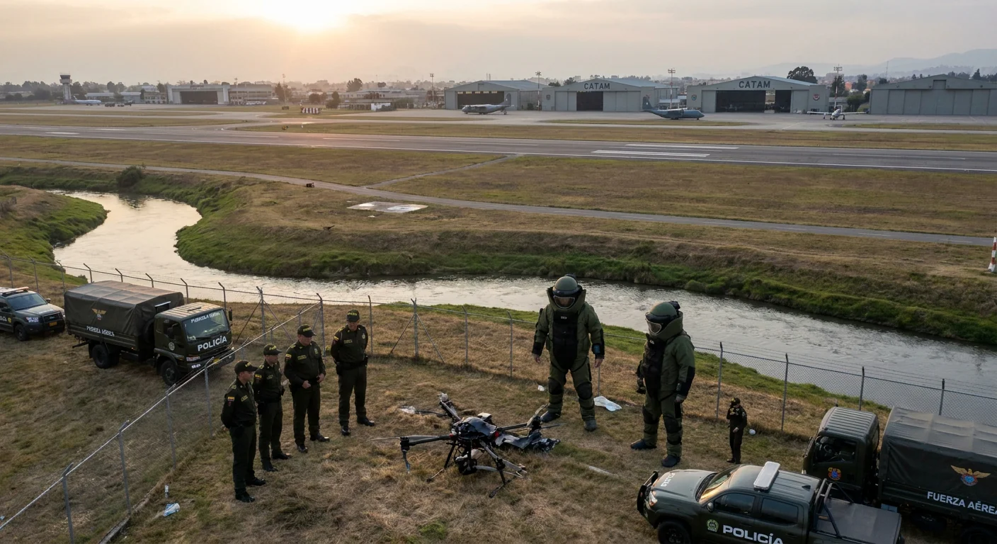 Imagen de la publicación: Dron con explosivos cerca de CATAM sacude la confianza en la seguridad de El Dorado y la ‘paz total’