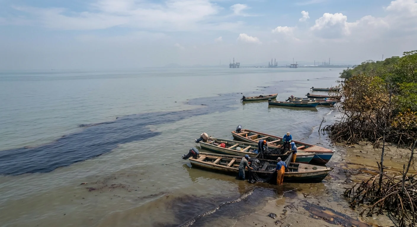 Imagen de la publicación: Derrame de hidrocarburos en el Golfo de Paria tensa la relación entre Venezuela y Trinidad