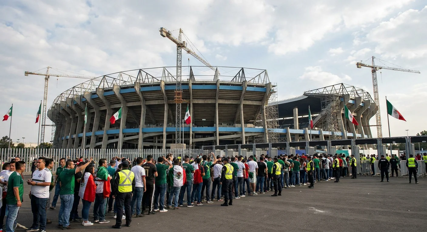 Imagen de la publicación: Estadio Azteca bajo la lupa: retrasos, fallas y la cuenta regresiva hacia el Mundial 2026