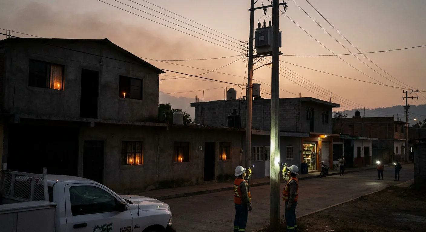 Imagen de la publicación: Ola de apagones reaviva las dudas sobre la fragilidad del sistema eléctrico mexicano